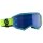 Las gafas Scott Goggle Fury turquesa / amarilla neón / azul eléctrico cromado funciona