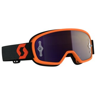 Scott Goggle Buzz MX Pro orange / schwarz / purple chrome...