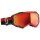 Scott Goggle Fury rosso / nero arancio lavori di cromo