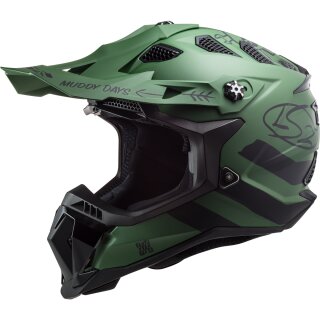 LS2 MX700 Subverter Cargo Matt-Military Green