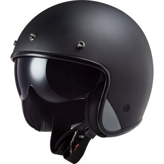 LS2 OF601 Bob Casque Jet Solid noir-mat