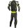 Büse Mille leather suit 2pcs. black/neon-yellow men 56