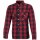 Büse M11 check-cotton shirt red 3XL