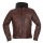 Modeka Bad Eddie chaqueta de cuero marrón oscuro 5XL