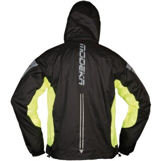 Modeka AX-Dry II rain jacket black/yellow 4XL