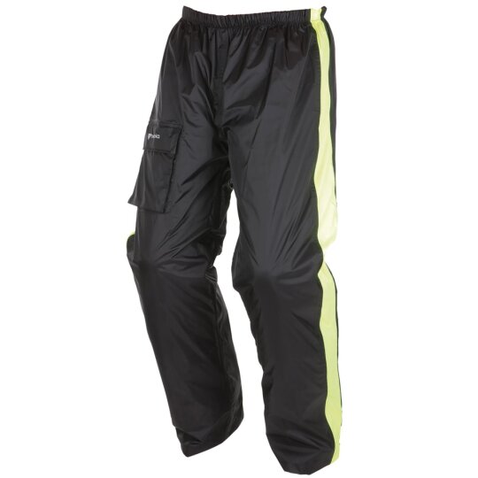 Modeka AX-Dry Pantalones de lluvia negros 2XL