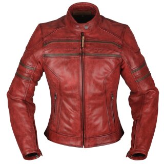 Modeka Iona Lady leather jacket red 46