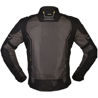 Modeka Khao Air textile jacket dark grey / black