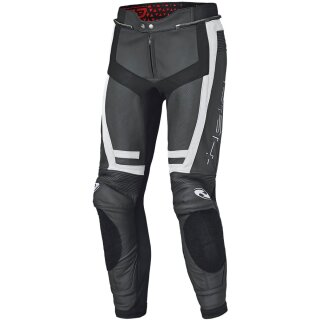 Pantalón de cuero Held Rocket 3.0 negro/blanco hombre 26