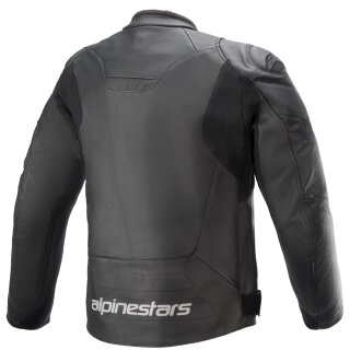 Alpinestars Faster V2 Blouson en cuir homme, noir 54