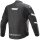 Alpinestars Faster V2 Chaqueta de cuero de hombre, negro/blanco