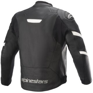 Alpinestars Faster V2 leather jacket men black/white 60