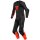 Dainese Laguna Seca 5 1 pcs. combinaison cuir perf. noir / rouge fluo