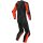 Dainese Laguna Seca 5 1 pieza traje de cuero perf. negro/rojo fluo