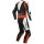 Dainese Laguna Seca 5 1 pieza traje de cuero perf. negro / blanco / rojo fluo
