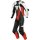 Dainese Laguna Seca 5 1 pieza traje de cuero perf. negro / blanco / rojo fluo 48