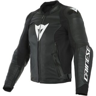 Dainese Sport Pro leather jacket black / white