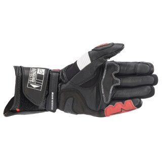 Alpinestars SP-2 V3 Handschuh schwarz / weiß / rot M