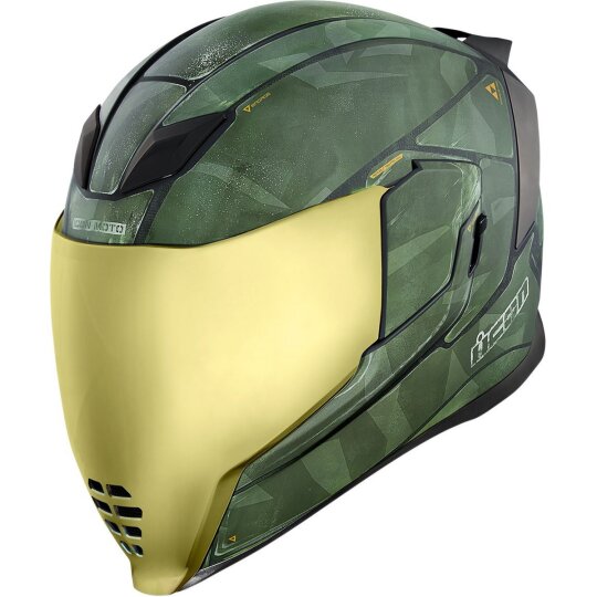 Icon Airflite Battlescar 2 full-face helmet military green XL
