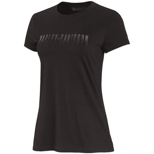 HD T-Shirt Metallic Fade Graphic schwarz Damen XL