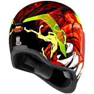 Icon Airform casco integrale Manikr rosso S