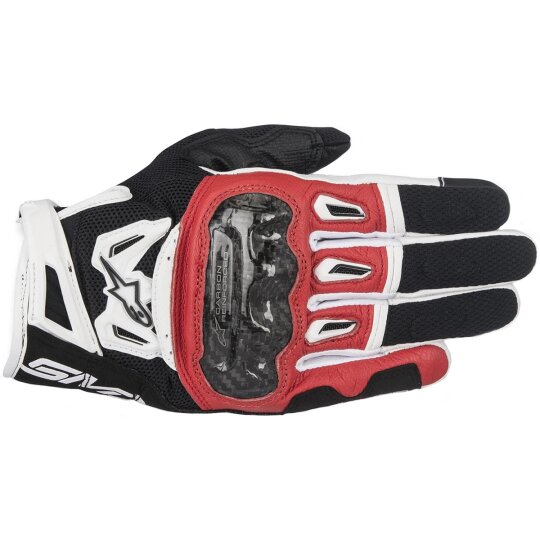 Alpinestars SMX-2 Air Carbon V2 gant de sport noir / rouge / blanc M