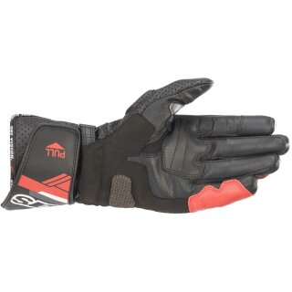 Alpinestars SP-8 V3 Handschuh schwarz/ weiß / rot L