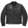 HD Lederjacke Reflective Skull M