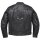 HD Lederjacke Reflective Skull M