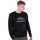 Alpha Industries Basic Sweater Embroidery negro / blanco 3XL
