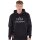 Alpha Industries Basic Hoody Embroidery black / white S