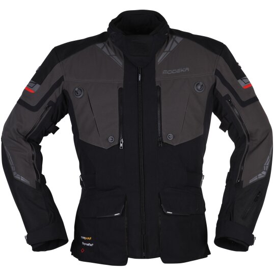 Modeka motorcycle jacket Panamericana II black / dark grey S