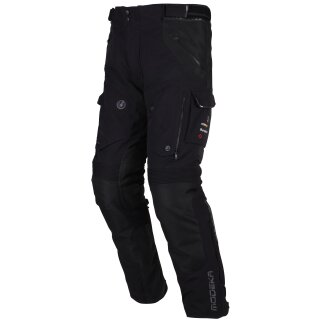 Les pantalones Modeka Panamericana II noires K-3XL