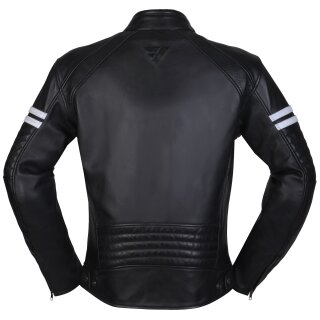 Modeka August 75 Leather Jacket black / white 6XL
