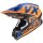Scorpion VX-16 Air X-Turn Matt Orange / Bleu XS