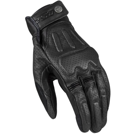 LS2 Rust Leather Gloves black S