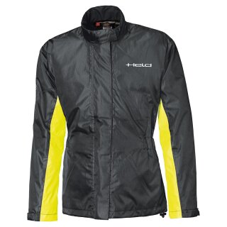 Held Spume Top rain jacket black / yellow XL