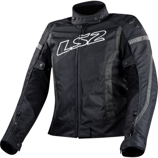 LS2 Gate Ladys Jacket black / grey XL