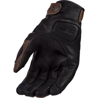 LS2 Duster leather gloves brown M