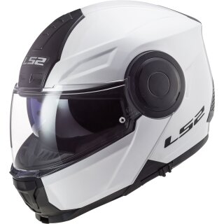 LS2 FF902 Scope flip helmet Solid white