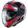 Caberg Levo Sonar flip helmet black / red / anthracite