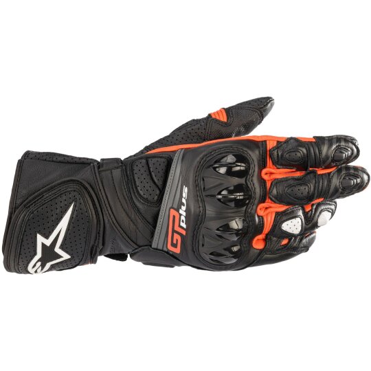 Alpinestars GP Plus R V2 Sports Glove noir / rouge-fluo L