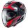 Caberg Levo Sonar flip helmet black / red / anthracite XL