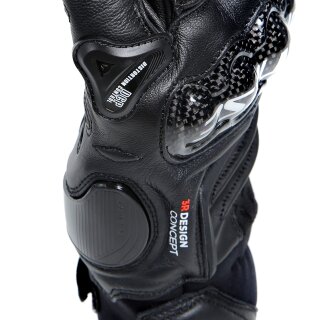 Gants de sport Dainese Carbon 4 courts noir / noir