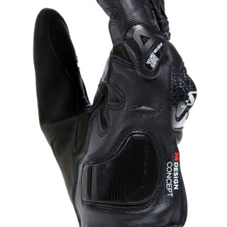 Gants de sport Dainese Carbon 4 courts noir / noir