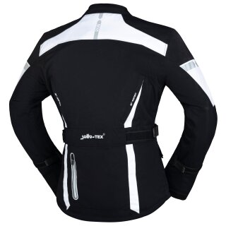 iXS Pacora-ST veste en textile pour hommes noir / blanc