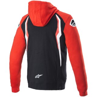 Alpinestars Sudadera con cremallera Honda rojo / negro