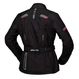 iXS Liz-ST Ladies Textile Jacket black / red 4XL