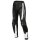 Büse Mille Pantaloni in pelle nero/bianco 56
