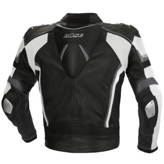 Büse Mille leather jacket black / white men 48